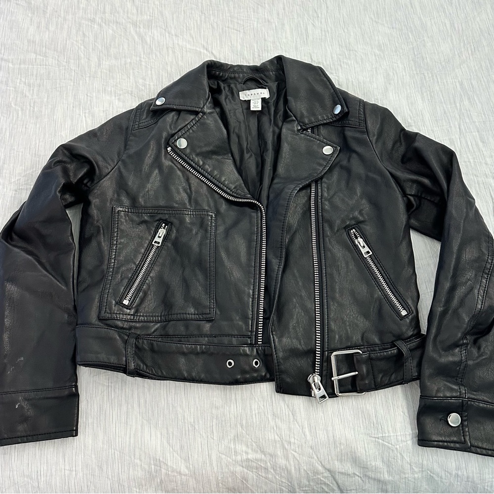 Topshop women’s motorcycle jacket